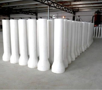 연속 주조용 용융 석영 노즐